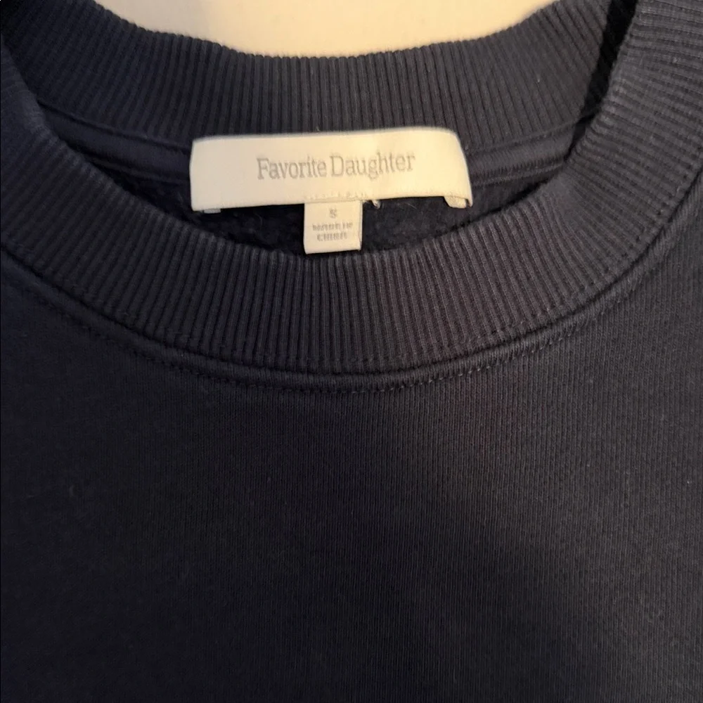 Favorite Daughter Navy Pullover Sweatshirt - Picture 2 of 4